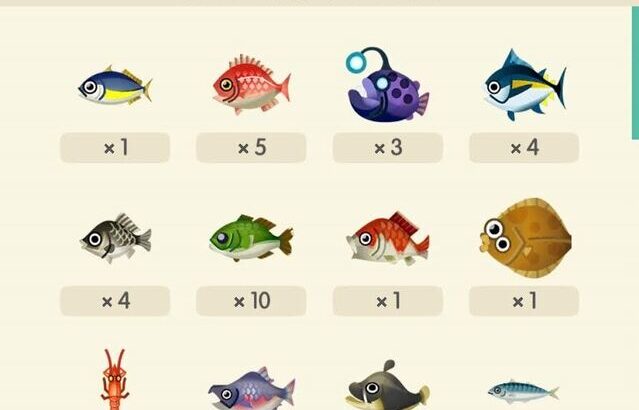 【ポケ森】アプデしても魚虫の最大所持数が説明通りの数にならんな【どうぶつの森 まとめ】