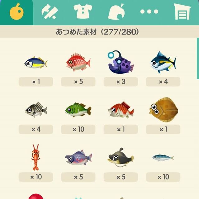 【ポケ森】アプデしても魚虫の最大所持数が説明通りの数にならんな【どうぶつの森 まとめ】