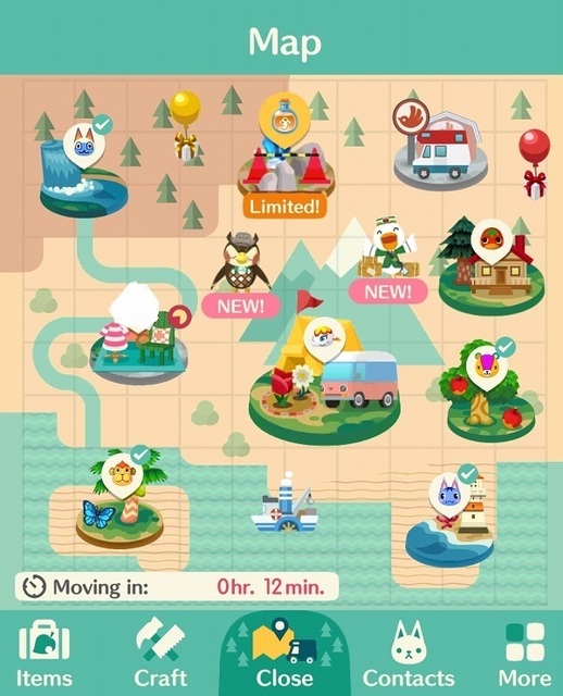 【ポケ森】山のキラキラは時間で付いたり消えたりする？【どうぶつの森 まとめ】
